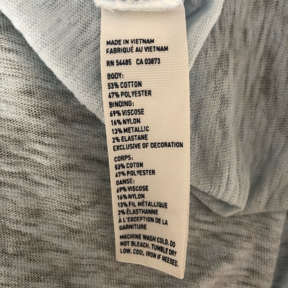 2/$15🌟 American Eagle Blue & Silver Racerback Tank Top - Picture 5 of 5